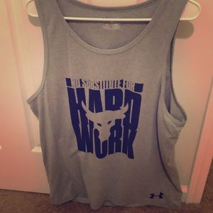 Men’s Under Armour Gray Tank Top